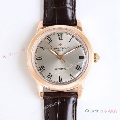 Swiss Clone Vacheron Constantin Patrimony TW 9015 40mm Rose Gold Case Watches